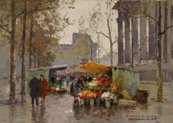 愛德華 科爾特斯 Flower Market, Madeleine 愛德華 科爾特斯 Flower Market, Madeleine